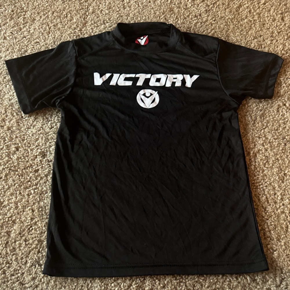 Victory Kids Black Graphic Tee